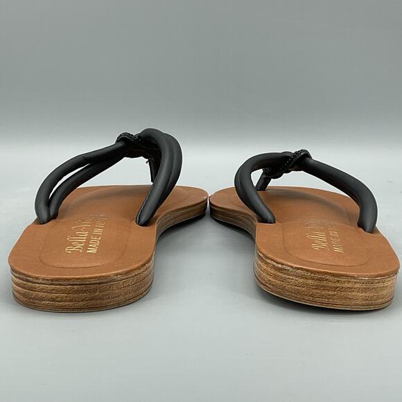 NEW Bella Vita Women’s Zev-Italy Thong Sandals Black Size 8M - Picture 4 of 11